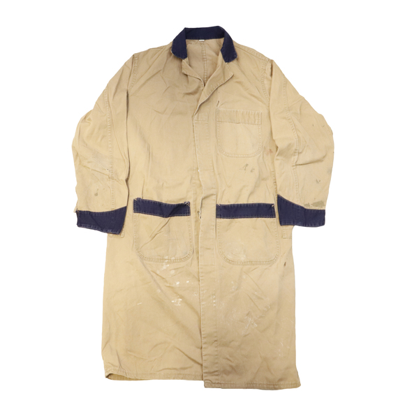 Unionmade Other - Vintage 50s Union Made Contrast Collar Chore Shop Coat Size 40